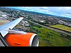 EasyJet Airbus A320-214 | Glasgow to London Luton *Full Flight*