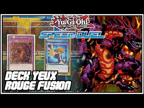 Deck Dragon Noir aux Yeux Rouges Fusion | Yu-Gi-Oh Speed Duel FR