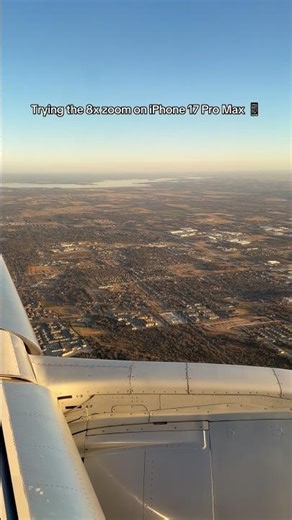 Trying the 8x zoom on iPhone 17 Pro Max