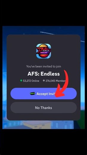 How to Join Anime Fighting Simulator Discord Server #discord #roblox