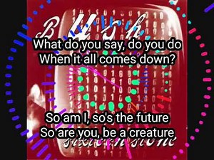 Bush - Comedown (lyric video)