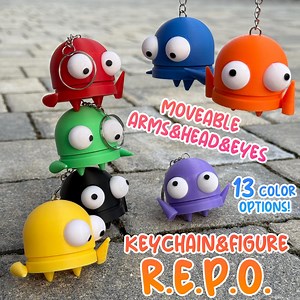 REPO Keychain Robot - R.E.P.O Figurine - Gamer Gift - Etsy