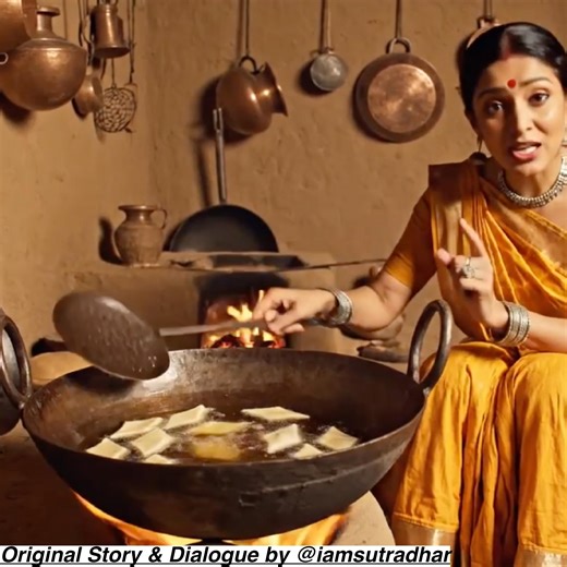 Crispy diamonds of sweetness that lasted weeks — the genius behind Shakarpara 🍘✨#shakarpara #food