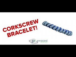 Paracord Tutorial: How To Make A Corkscrew Paracord Bracelet