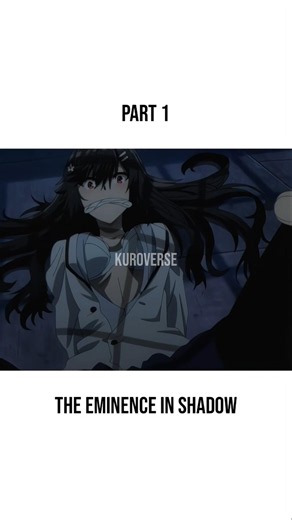 PART 1 | THE EMINENCE IN SHADOW #anime #theeminenceinshadow