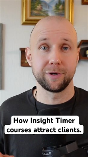 Are you creating courses on Insight Timer? #meditationteacher #mindfulnesscoach #meditationcoach