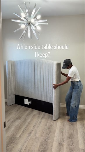 Switching rooms — Part 2 Adding the bed frame, side tables, and lamps completely changed the feel of this space. It’s starting to feel layered, cozy, and intentional — and we’re just halfway through ☺️ Follow along for the final touches and styling details coming next. #guestroommakeover #bedroomrefresh #homedetails #cozyhome #interiordesigninspo