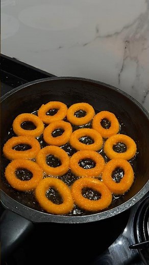 Pan-Fried Chicken Nuggets, French Fries & Onion Rings 🍗🍟 | Quick & Easy Meal #cooking #food