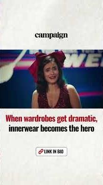 When wardrobes get dramatic, innerwear becomes the hero #shorts
