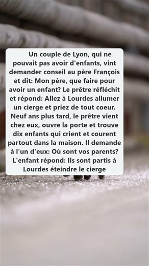 Miracle de Lourdes - histoire d'un cierge miraculeux et d'une grande surprise