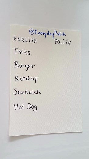 Learn Polish the right way! Simple, Easy and little by little. Did you know these words? #learnpolish | Everyday Polish