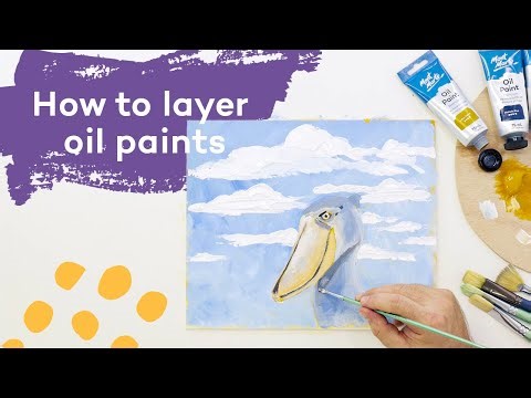 How to: layer oil paint