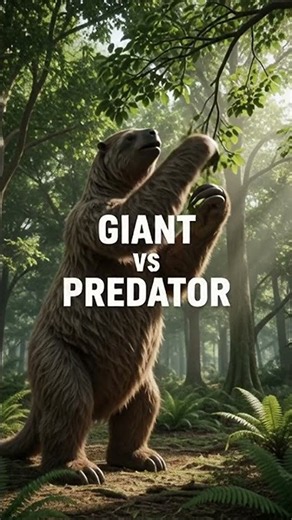 “When the Giant Sloth Faced a Prehistoric Predator 😱🦣 | The Ancient World”
