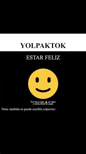 Aprende Nahuatl A Diario - Yolpaktok