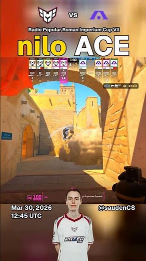 nilo - ACE | HEROIC vs Acend | Mirage | Mar 30, 2026