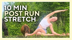 10-Min Post-Run Yoga Stretch for Runners