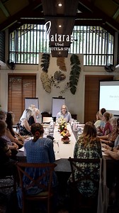 Mastering Memoir Writing with Peter Godwin at Plataran Ubud. Participants immersed themselves in an inspiring memoir writing session with acclaimed writer Peter Godwin, where storytelling met truth. He shared his poignant and moving account of his latest memoir, Exit Wounds: A Story of Love, Loss, and Occasional Wars, in an intimate conversation set in the serene heart of Ubud. #PlataranResorts #PlataranUbud #Ubud #Bali | Plataran Ubud Hotel and Spa