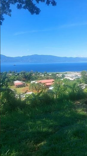 Alotau Town in Milne Bay Province in Papua New Guinea