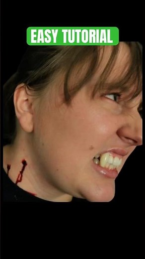 How To Make A Vampire Bite !! #makeuptutorial #vampire #halloween