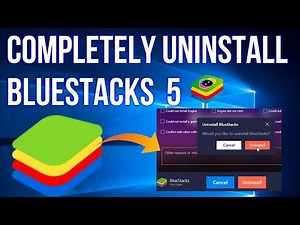 how to uninstall bluestacks completely from windows 10/11