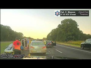 Arkansas State Police Troop J Conway County Rollover Accident Blackwell, Traffic Series Ep. 35