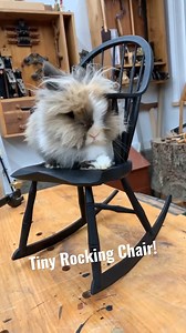 299K views · 3.8K reactions | Tiny Rocking Chair For My Bunny #diy #UnitedStates #carpentry | Anne of All Trades | Facebook