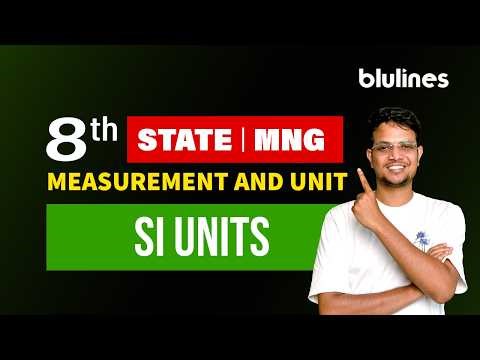 Fundamental and Derived Units | SI Units Explained for Class 8 Science | #physics #class8physics