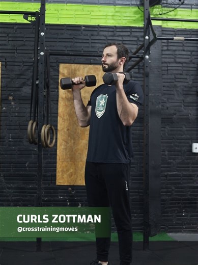 Curls Zottman ✅ #tiktok #viral #crosstraining #crossfit #crossfitter