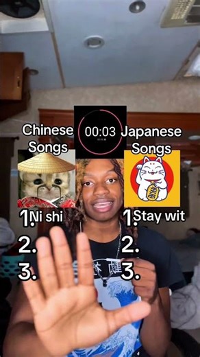 Chinese Songs VS Japanese Songs! #china #japan #quiz #music