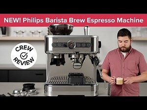 SCG's Review of the NEW Semi-Automatic Espresso Machine in 2024 - The Philips Barista Brew!