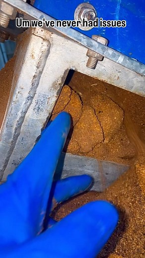 9.2K views · 340 reactions | Dramas on farm over the last few days!! Never had this issue before, so I don’t think it’s a problem with the blend. Also our silo has a closed lid! It only seems to be an issue with the DDG not the PKE so maybe it is a blend problem! Pain in my eyeballs anyway! | Farm 4 Life | Facebook