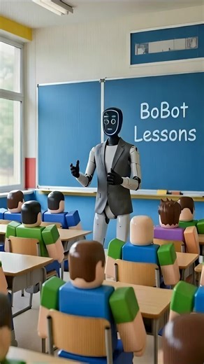 Learn English with Bobot in Roblox