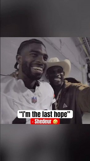 Deion and Shedeur postgame 😂❤️