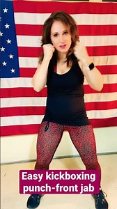 Easy Kickboxing Move- Introduction to a great at-home Workout that is Low-impact