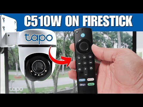 Tapo C510W on Firestick (using TinyCam App)