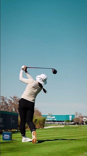 We've got Amy Yang's swing on repeat 🔂 #SloMo