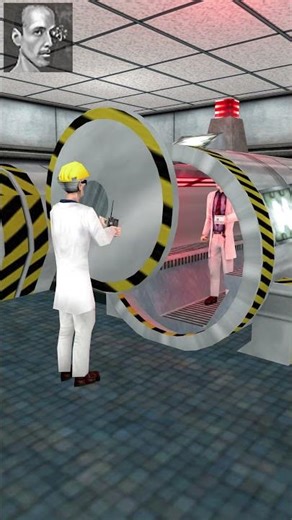 Cool Cloning Experiment Goes Wrong 🚨 #halflife #shorts #animation