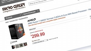 AMD's Ryzen 5800X Gets Huge Price Cut at Micro Center