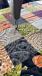 •Spooky Spirals• digital panto available at www.sewshabbypantos.com | Sew Shabby Quilting