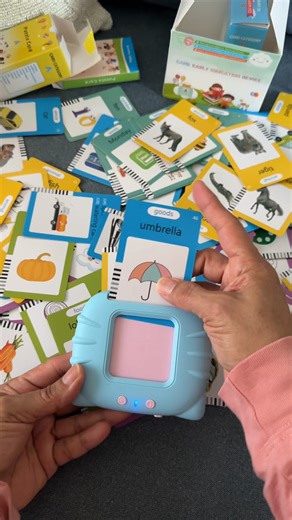 🖐️Watch your grandchild speaks their very first words in front of the whole family. Meet the Montessori Talking Flash Cards! The fun, interactive way to build real language skills 🎤 ✅ Expands vocabulary with 224 learning pieces ✅ Encourages clear pronunciation ✅ Boosts sensory & memory development ✅ Keeps learning screen-free & engaging 💬 “My grandson said ‘mama’ for the first time using these cards — everyone clapped and hugged. Truly unforgettable.” – Linda R. 🎉 Grandparents Special: 50% O
