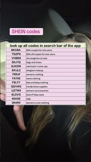 Top Working SHEIN Codes You Can Use Right Now 💸