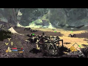 The Lord of the Rings: War in the North - Mirkwood - The Spiders Attack Gameplay Movie (Xbox 360)