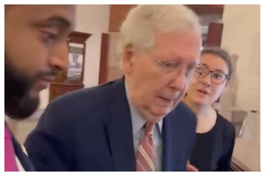 Mitch McConnell, 83, falls while walking through Capitol, sparking new concerns about his health