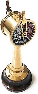 7" Brass Titanic Engine Room Telegraph Nautical Brass Handmade Titanic Maritime Collectible Figurines with Functional Bell, Marine Gifts & Home Decor