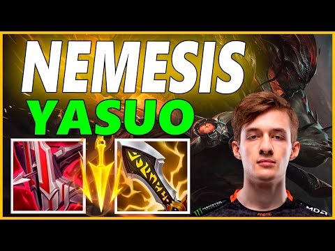 ⚡NEMESIS YASUO MID GAMEPLAY⚡SEASON 12 LEAGUE OF LEGENDS