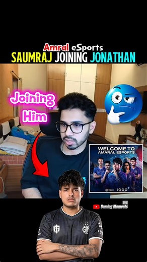 Saumraj Joining Jonathan? #jonathan #godlike #bgmi #saumraj