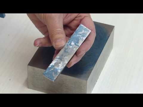 Tuschieren mit Schleifer / An alternative to hand scraping