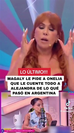 MAGALY EXHORTA A ONELIA #streamer #podcast #streaming #magalymedina #streamingperu #estoesguerra