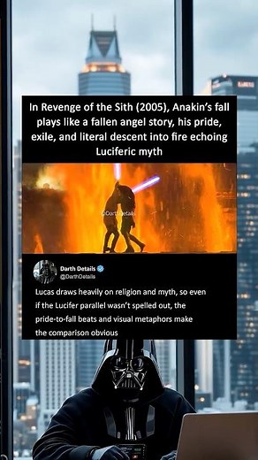 Anakin Skywalker as Fallen Angel