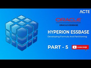 Hyperion Oracle Essbase - Developing formula and Partition | Hyperion Essbase Course | ACTE